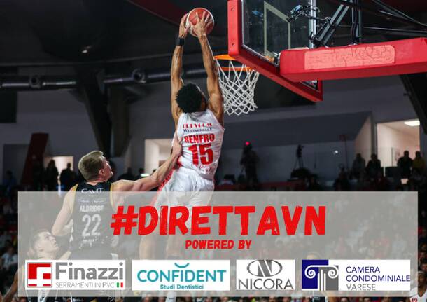 Umana Venezia – Openjobmetis Varese, la partita in diretta