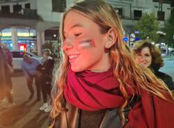 Busto Arsizio - manifestazione luci sulla Palestina" all'ospedale
