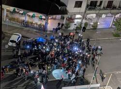 Busto Arsizio - manifestazione luci sulla Palestina" all'ospedale