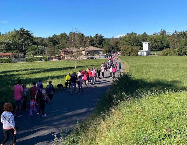 Camminata in rosa