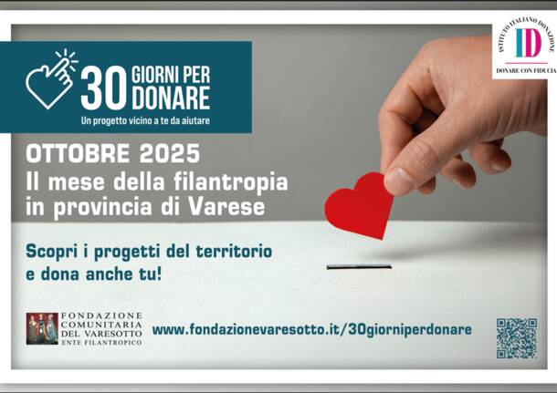 campagna 30 giorni per donare