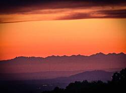 Tramonto dal Sacro Monte di Varese