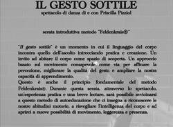 IL GESTO SOTTILE