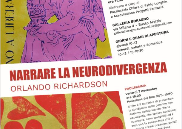 Narrare la neurodivergenza, una mostra alla Galleria Boragno