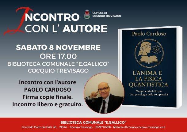 Incontro con l\'Autore ... PAOLO CARDOSO