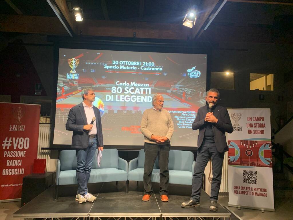 Carlo Meazza racconta la pallacanestro Varese 