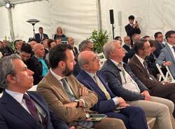 Caronno Pertusella - L'inaugurazione del nuovo reparto produttivo alla Givaudan