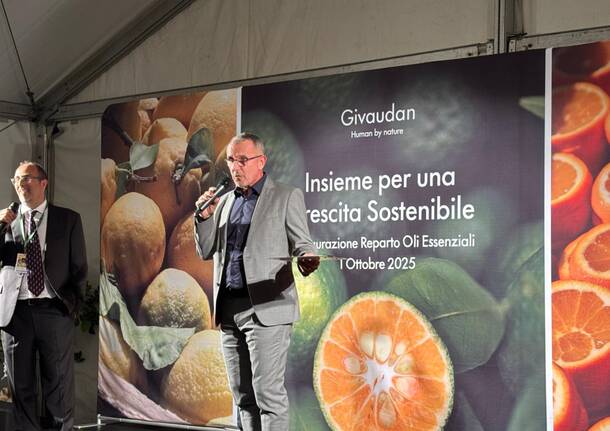 Inaugurato a Caronno Pertusella il nuovo reparto della Givaudan