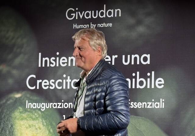 Caronno Pertusella - L'inaugurazione del nuovo reparto produttivo alla Givaudan