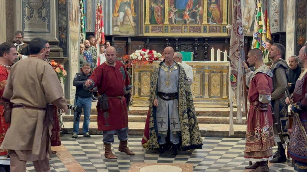 Cerimonia d'investitura del gran maestro Alessandro Airoldi