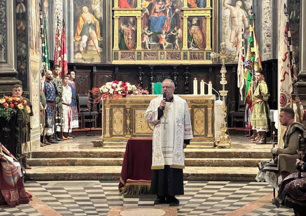 Palio di Legnano: cerimonia dell’investitura del gran maestro Alessandro Airoldi