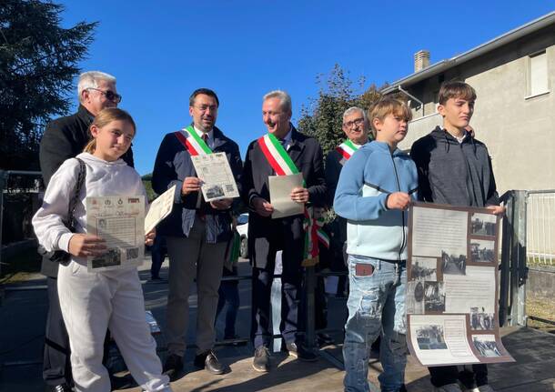 Mauro Venegoni commemoration in Cassano Magnago