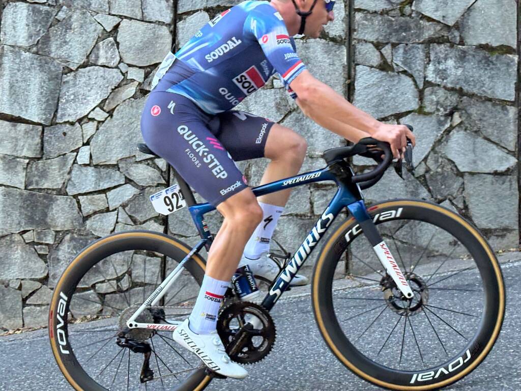 Coppa Bernocchi: il primo passaggio al Piccolo Stelvio 
