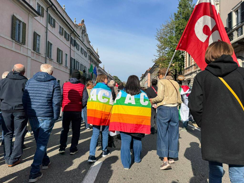 corteo gaza varese palestina sciopero