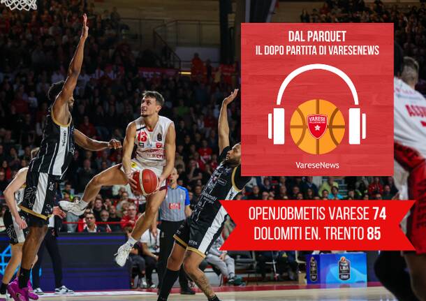 “Dal Parquet”: il dopopartita di Openjobmetis – Dolomiti Energia 74-85
