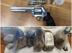 droga pistola pusher polizia