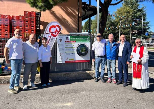 Due nuovi defibrillatori pubblici a Dairago