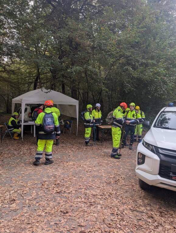 Esercitazione Castelseprio protezione civile 