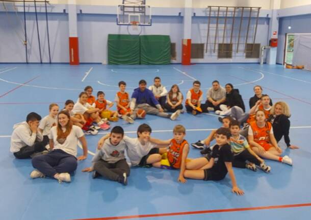 Varese Basket School, il “Minibasket Inclusivo” torna in campo con il sorriso