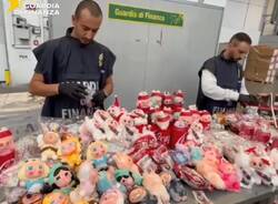 giochi contraffatti guardia di finanza malpensa