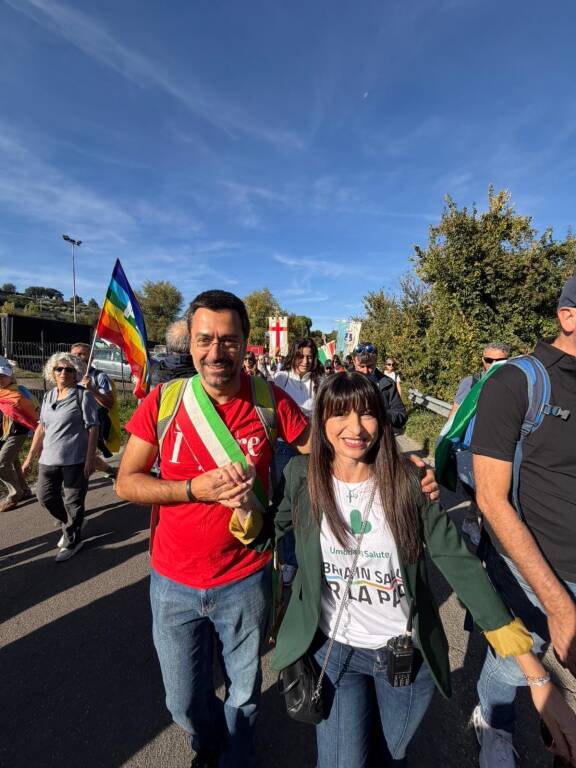 Il Legnanese alla marcia delle Pace a Perugia- Assisi