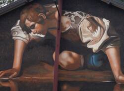 Il nuovo murale di Andrea Ravo Mattoni a Comerio