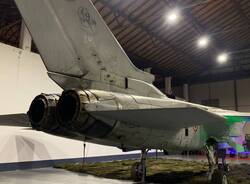 Il Tornado PA-200 atterra a Volandia per il Volo in Rosa