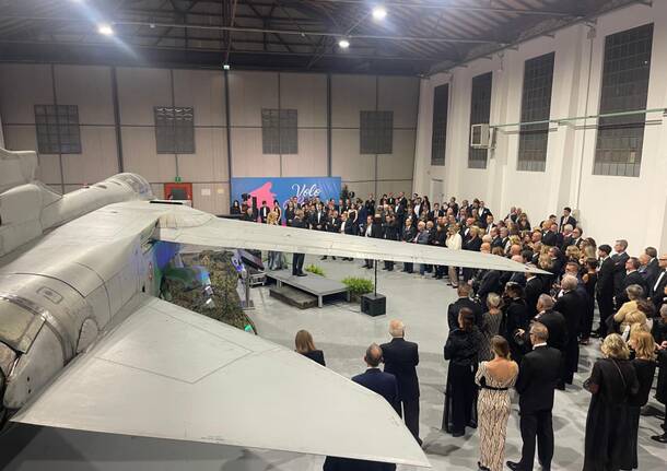 Il Tornado PA-200 atterra a Volandia per il Volo in Rosa