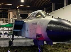 Il Tornado PA-200 atterra a Volandia per il Volo in Rosa
