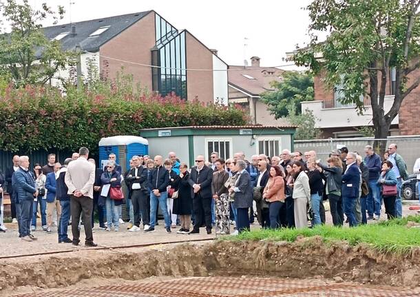 Inaugurato il cantiere di “Casa, Insieme” a Caronno Pertusella