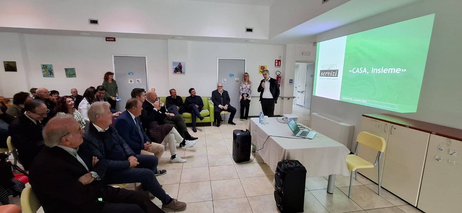Inaugurato il cantiere di “Casa, Insieme” a Caronno Pertusella