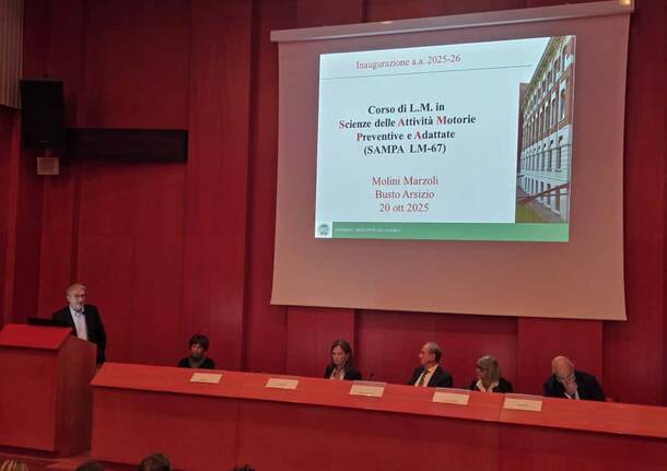Nuova laurea magistrale all’Insubria: nasce a Busto Arsizio il corso per diventare chinesiologi AMPA