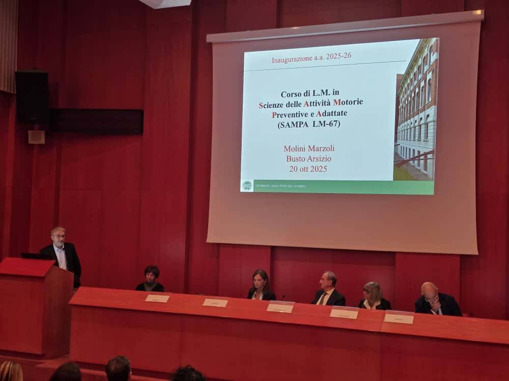 Inaugurazione corso di laurea Magistrale Busto Arsizio 
