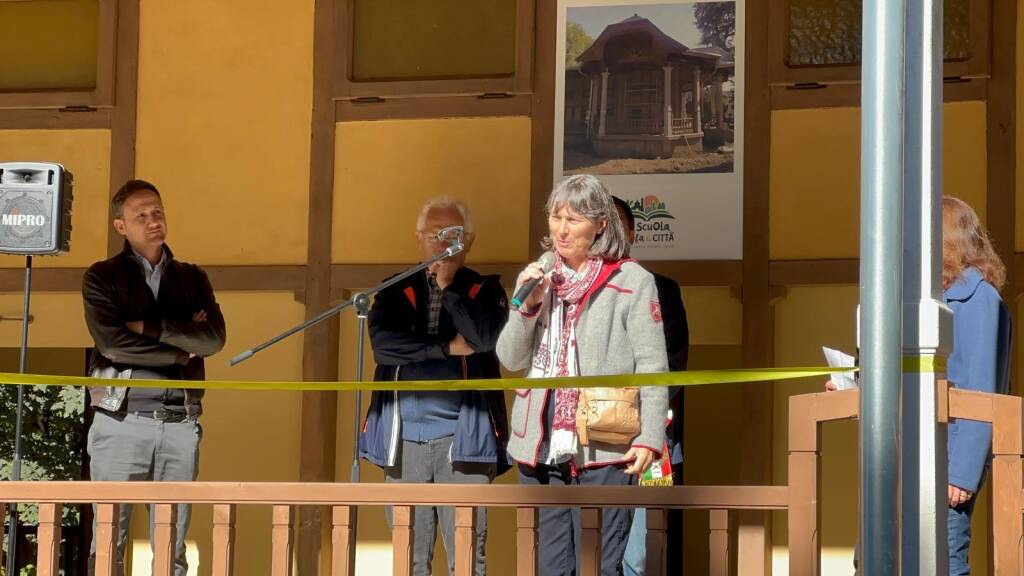 Inaugurazione dei Solarium al parco Ex Ila