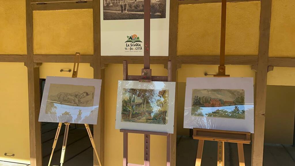 Inaugurazione dei Solarium al parco Ex Ila