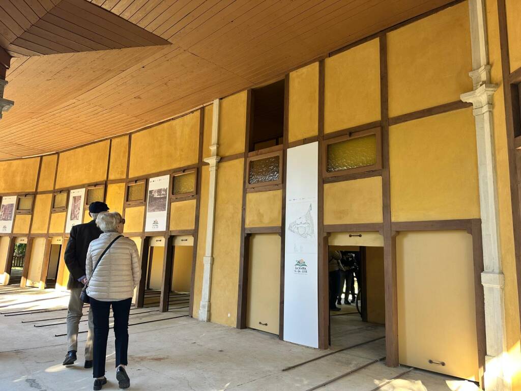 Inaugurazione dei Solarium al parco Ex Ila