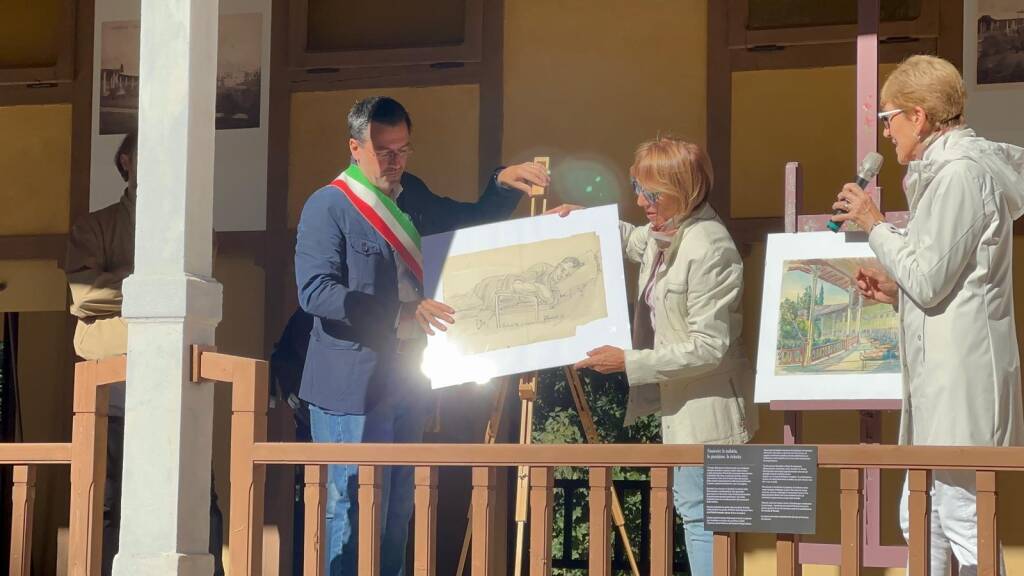 Inaugurazione dei Solarium al parco Ex Ila
