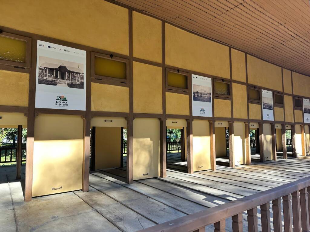 Inaugurazione dei Solarium al parco Ex Ila