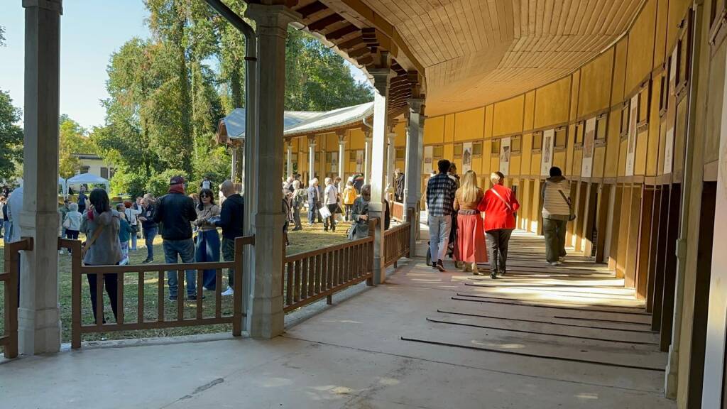 Inaugurazione dei Solarium al parco Ex Ila