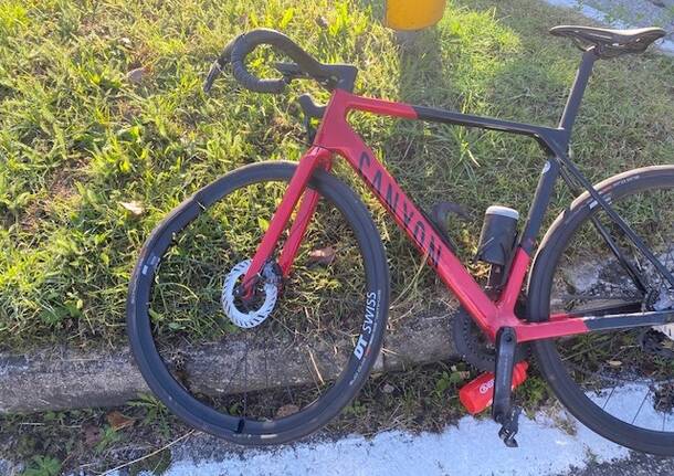 incidente in bici