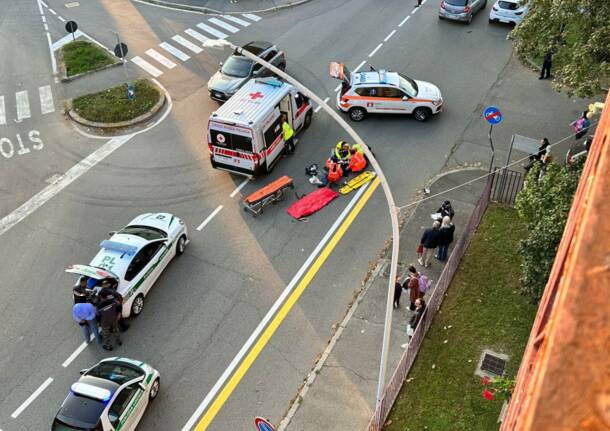 incidente via padre lega gallarate