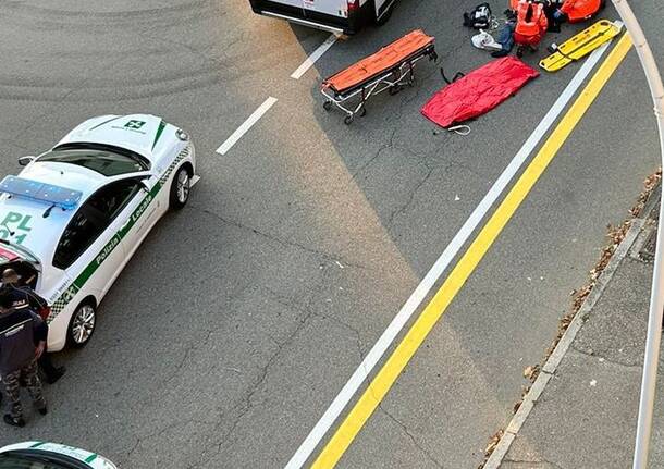 incidente via Padre Lega gallarate