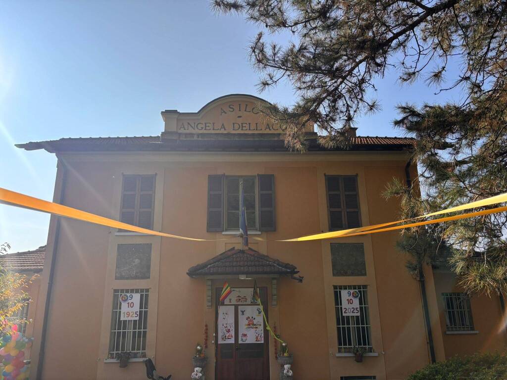 L'asilo di Casciago compie 100 anni: via ai festeggiamenti