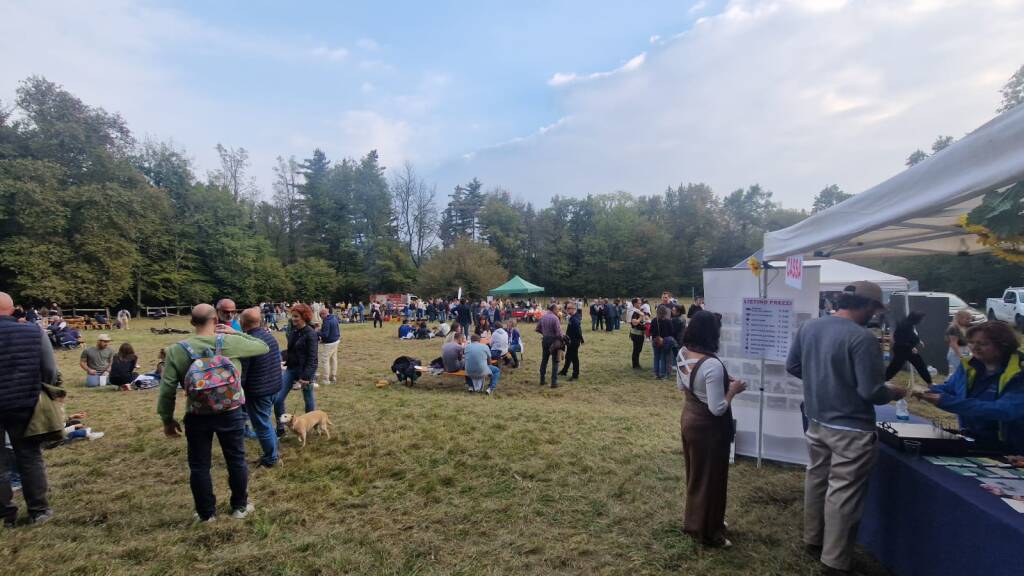La castagnata dell'associazione amici campo dei fiori