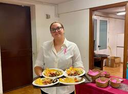 La cena della salute a Buguggiate per Valbossa in rosa