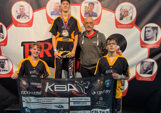 La KBA arriva anche a Londra conquistando la medaglia d’oro