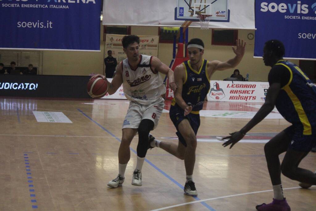 La sfida tra Legnano Basket e Fulgor Fidenza alla Soevis Arena 