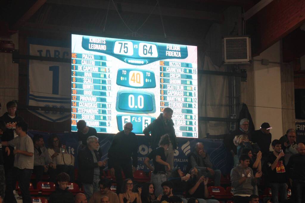 La sfida tra Legnano Basket e Fulgor Fidenza alla Soevis Arena 