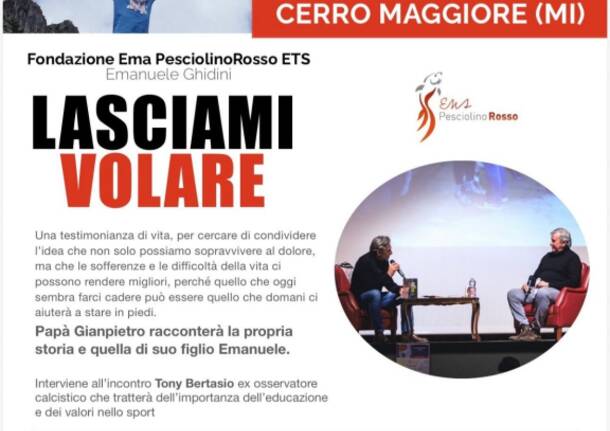 Lasciami Volare: un evento di riflessione e pensieri a Cerro Maggiore