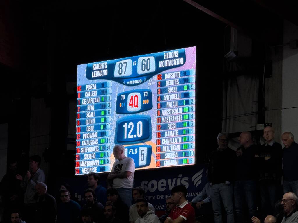 Legnano Basket - Herons Montecatini - Foto by Andrea Bernasconi
